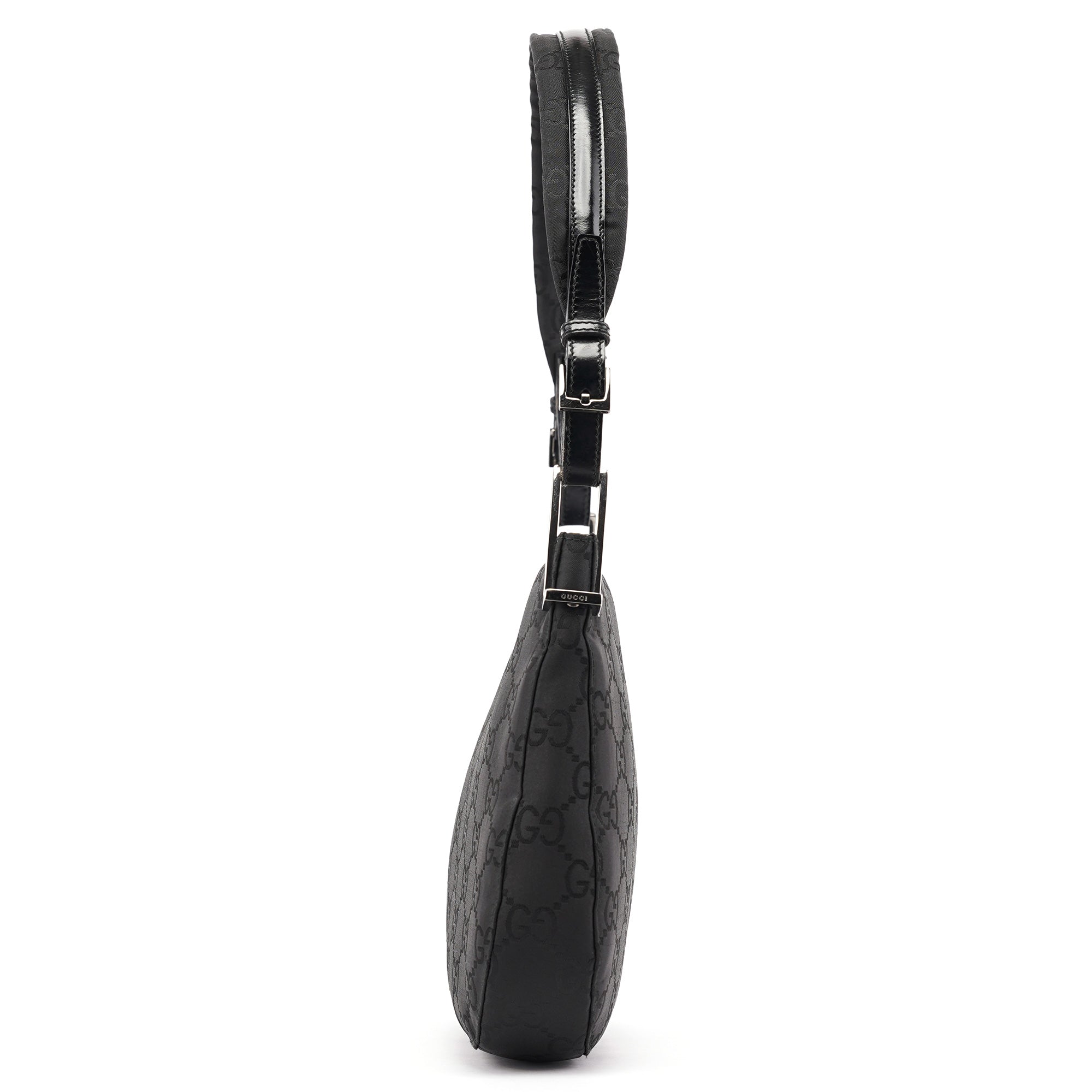 Gucci Sac hobo en toile GG noire