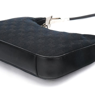 Gucci Black GG Hobo Shoulder Bag