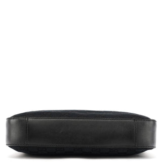 Gucci Black GG Hobo Shoulder Bag