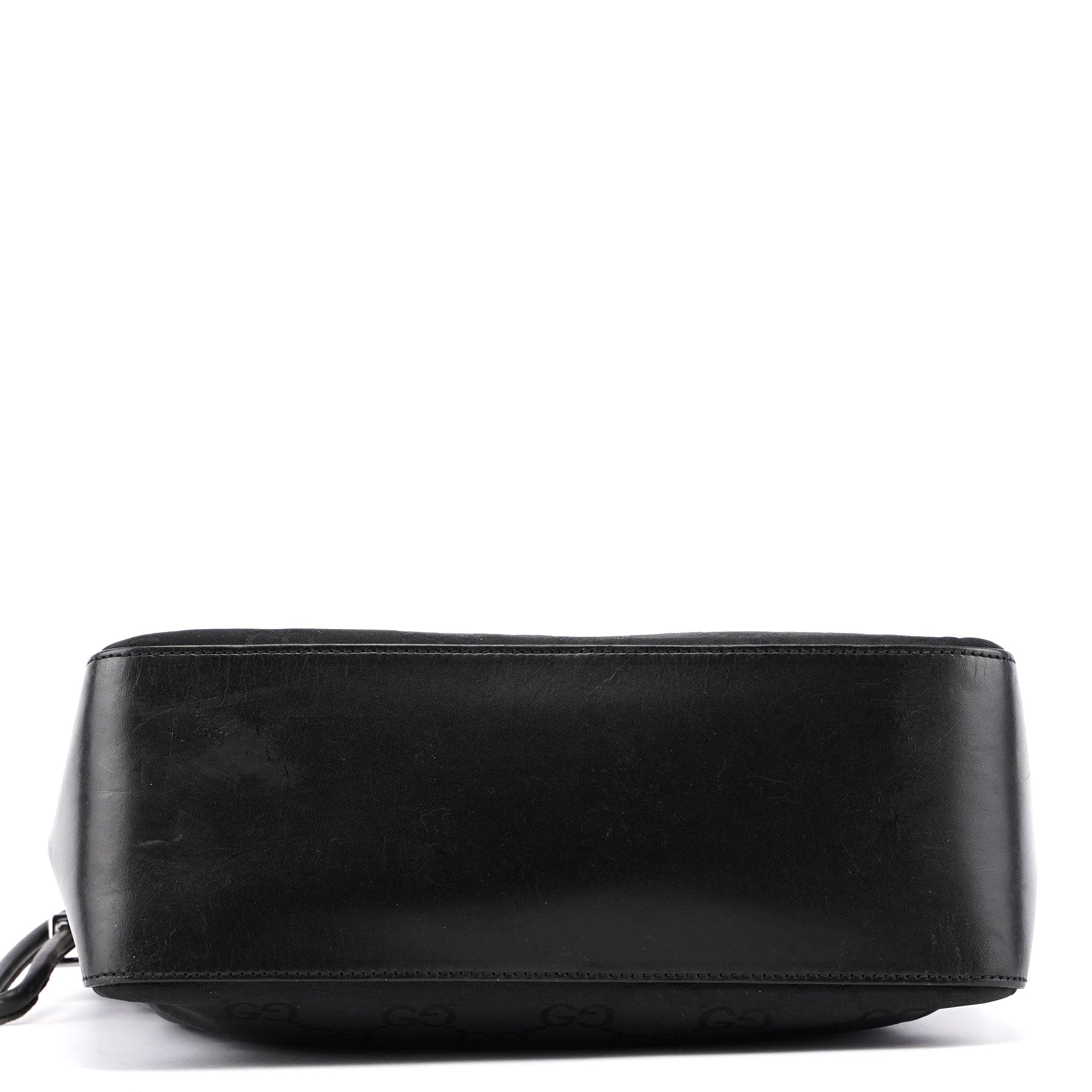 gucci Black GG Hobo Shoulder Bag