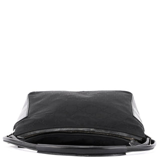 gucci Black GG Hobo Shoulder Bag