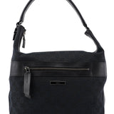 Gucci Black GG Hobo Shoulder Bag
