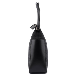 gucci Black GG Hobo Shoulder Bag