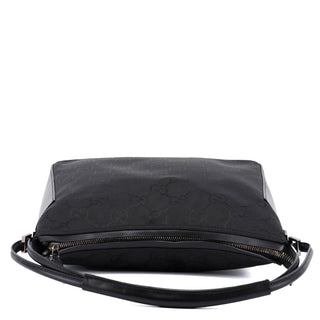 gucci Black GG Hobo Shoulder Bag