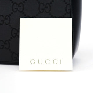 gucci Black GG Hobo Shoulder Bag