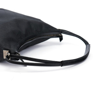 gucci Black GG Hobo Shoulder Bag