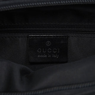 Gucci Black GG Hobo Shoulder Bag