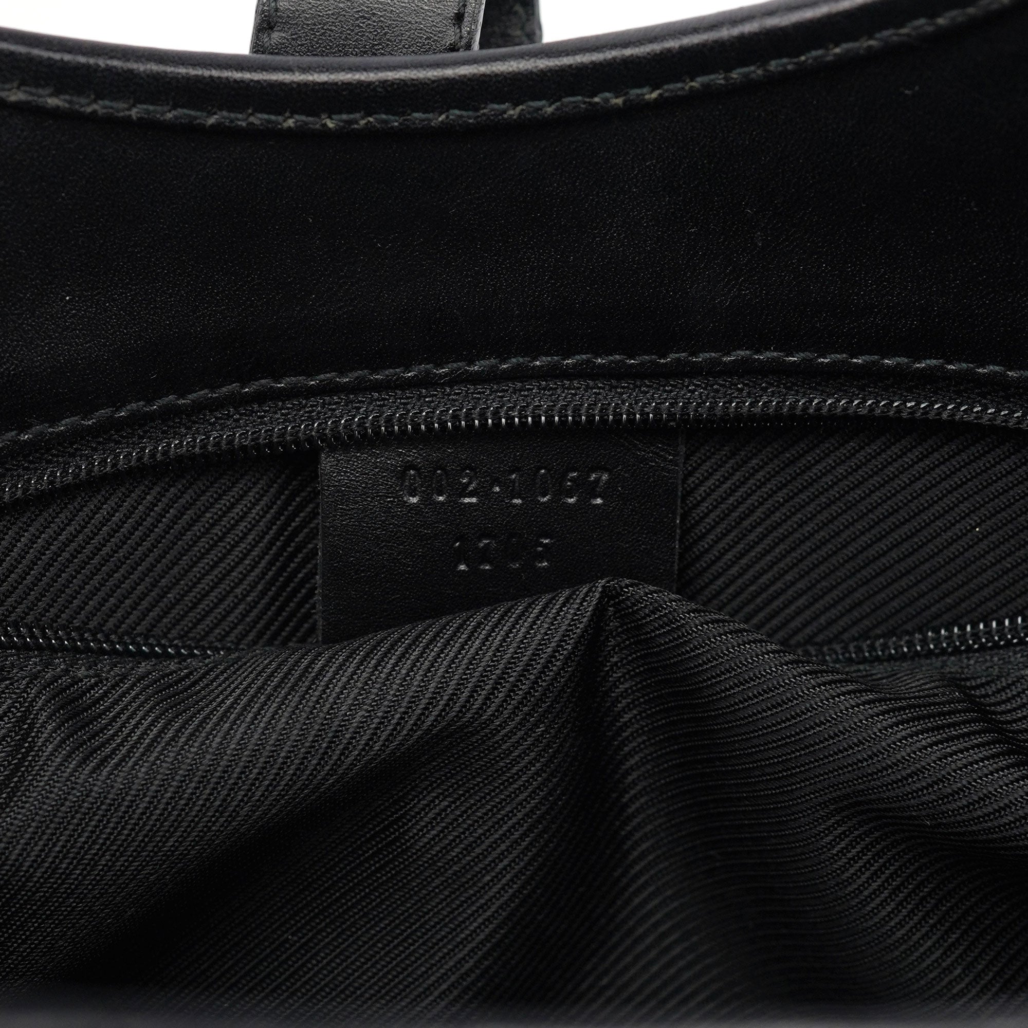 Gucci Black GG Jackie Shoulder Bag