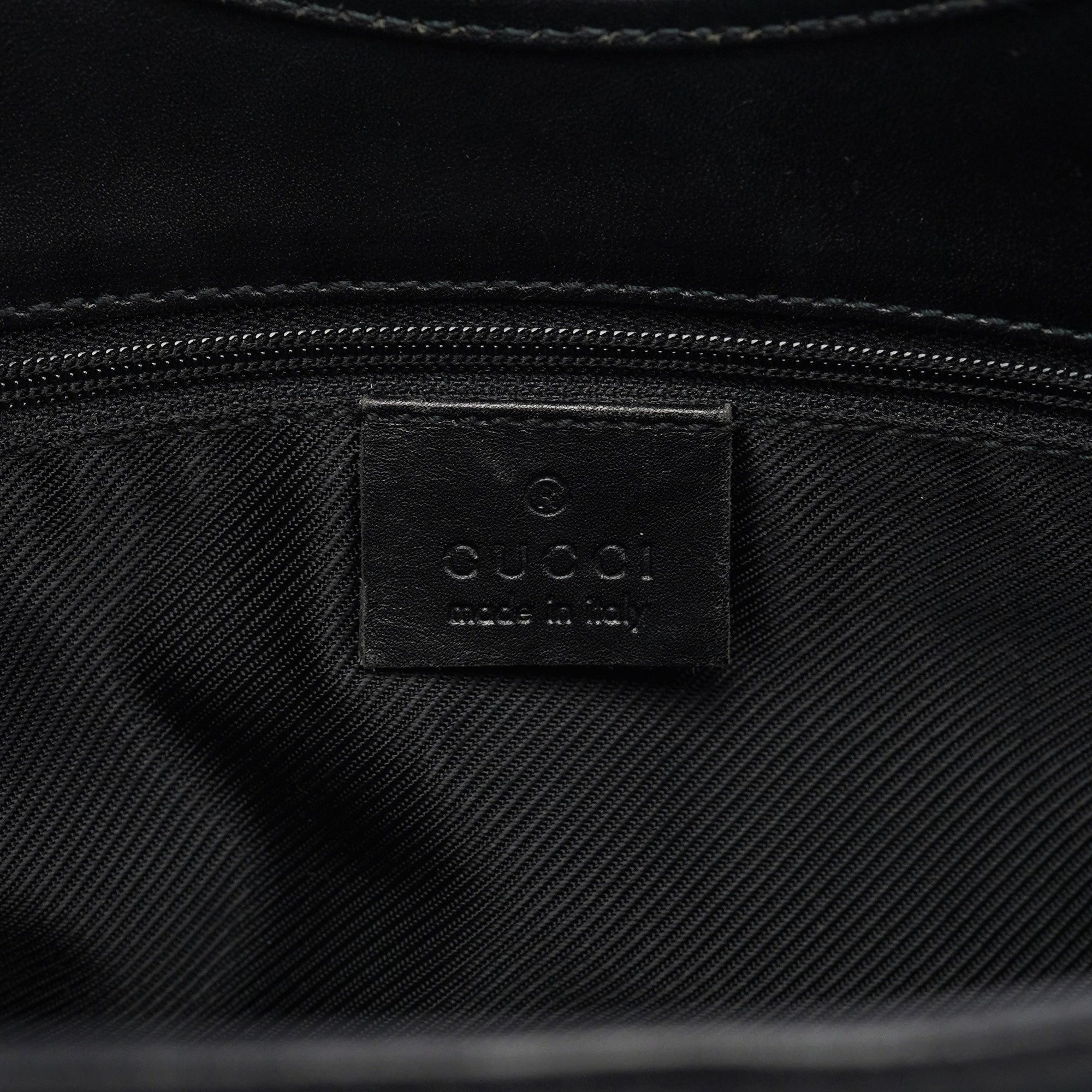 Gucci Black GG Jackie Shoulder Bag