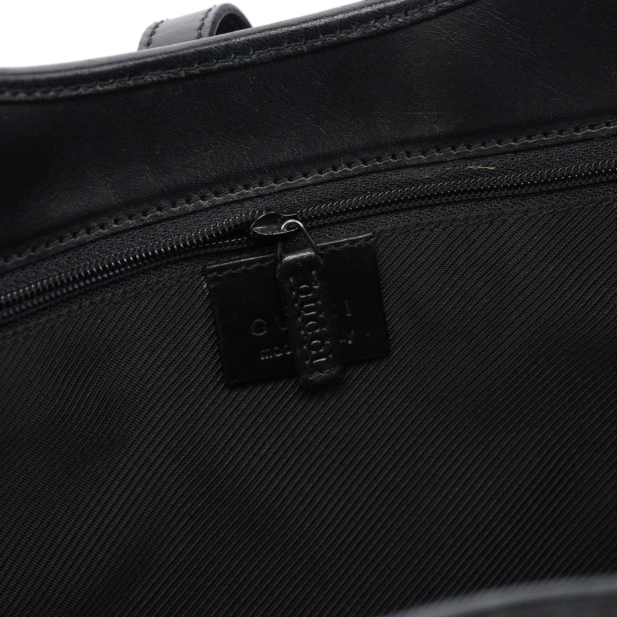 Gucci Black GG Jackie Shoulder Bag