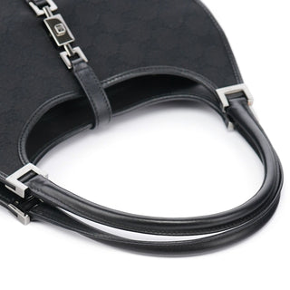 Gucci Black GG Jackie Shoulder Bag