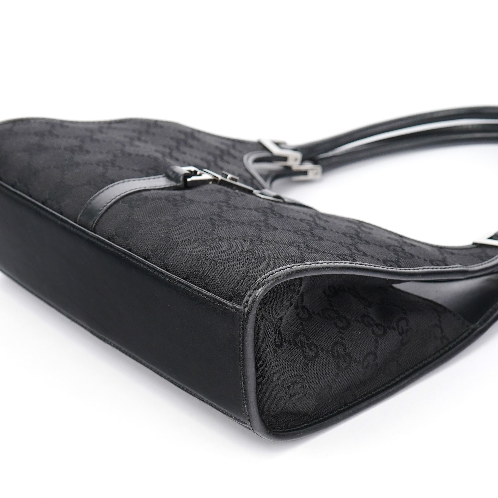 Gucci Black GG Jackie Shoulder Bag