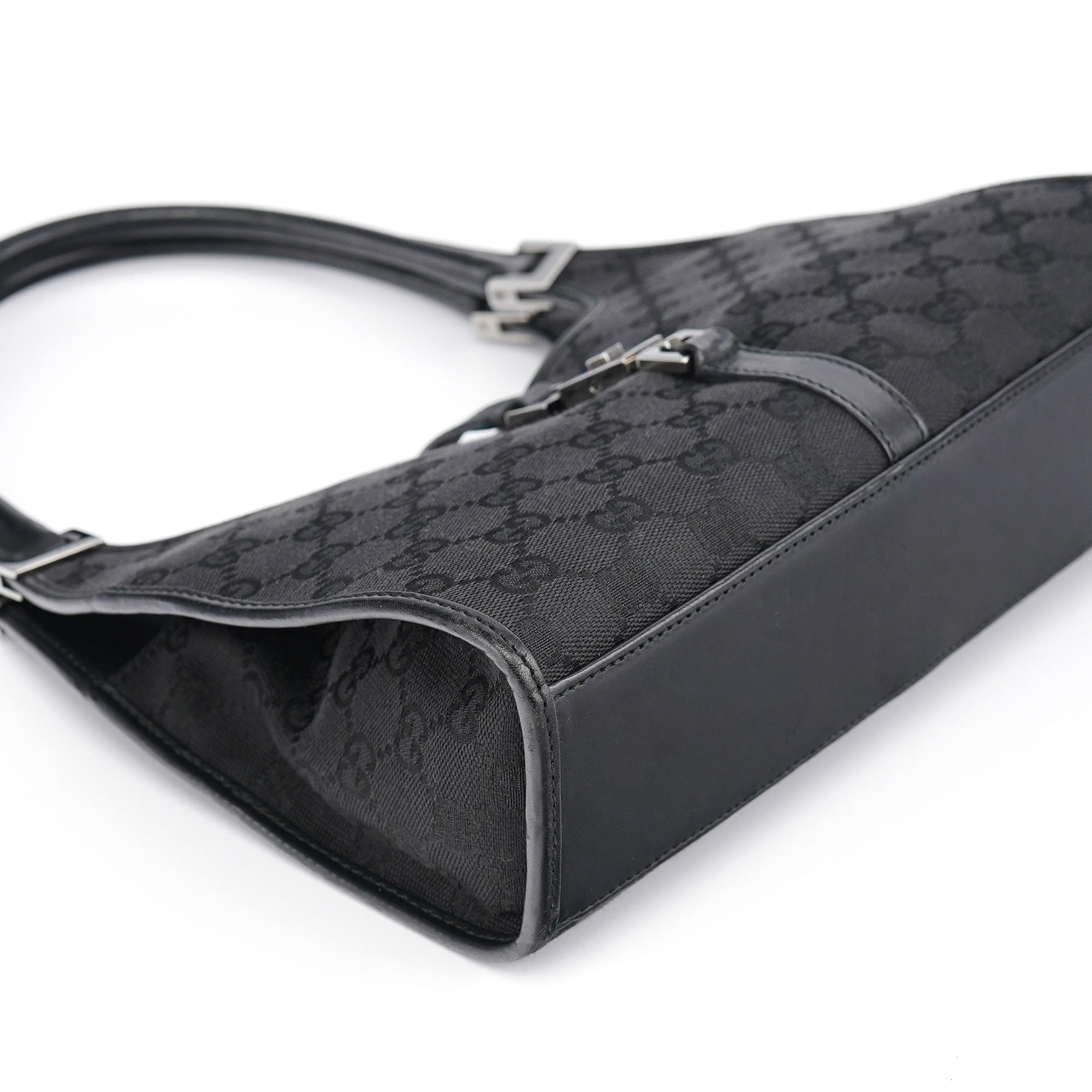 Gucci Black GG Jackie Shoulder Bag