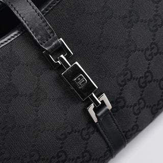 Gucci Black GG Jackie Shoulder Bag