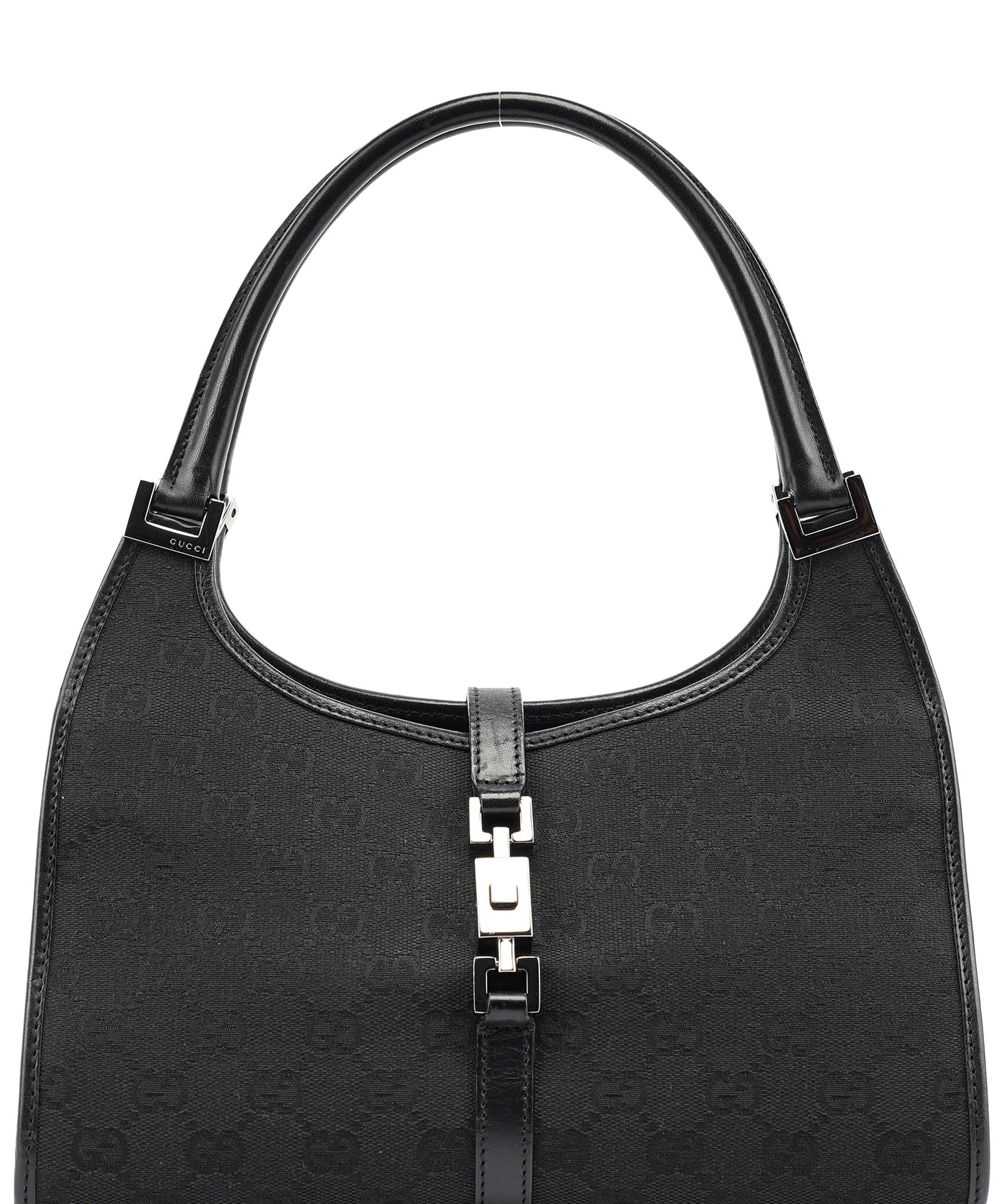 Gucci Black GG Jackie Shoulder Bag