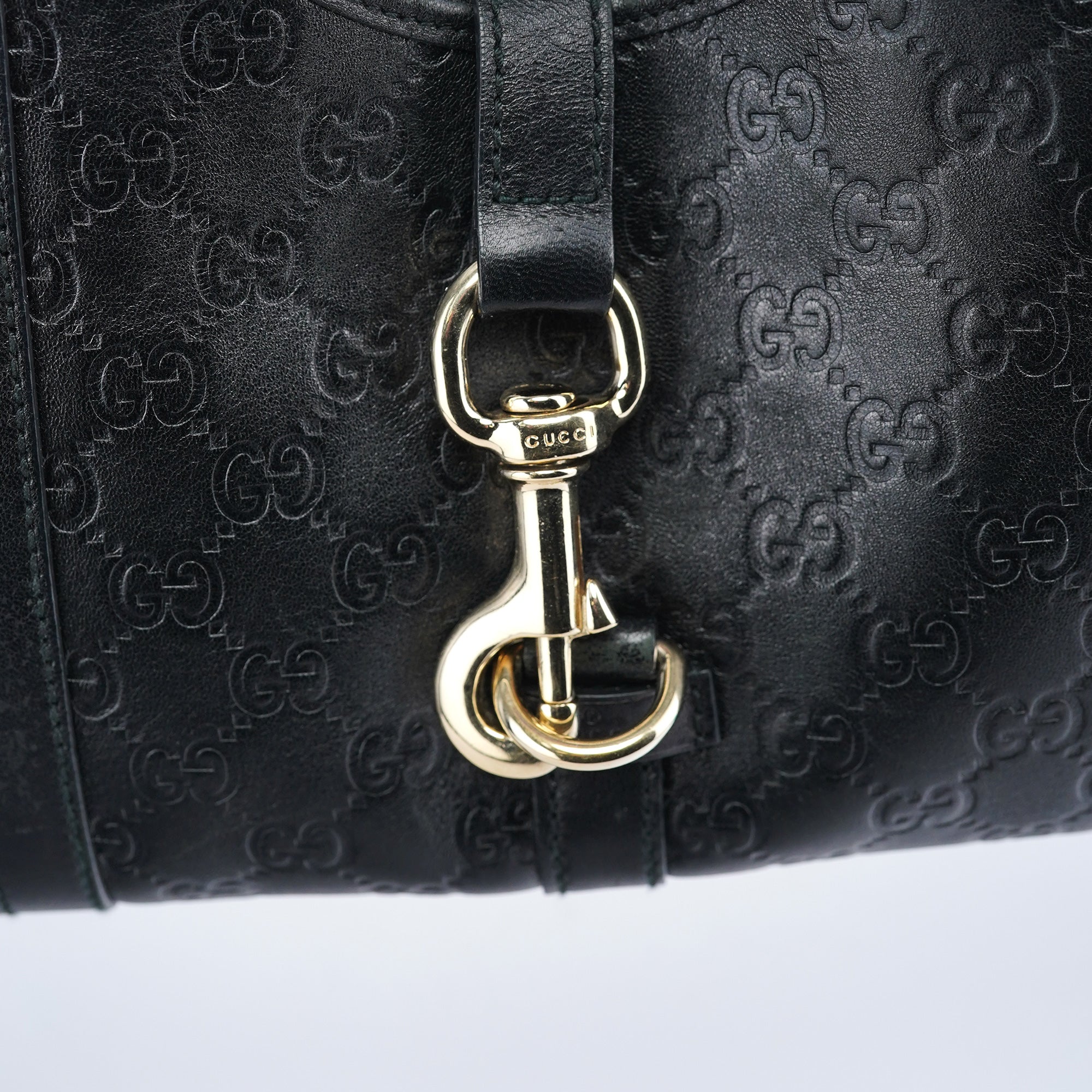 バッグ Gucci GG Jackie Shoulder Bag Leather Gucci Jackie medium bag in black leather | GUCCI® US