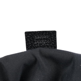 Gucci Black GG Leather Studded Tote Bag