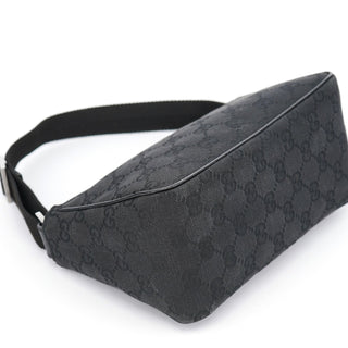 Gucci Black GG Mini Hobo Bag