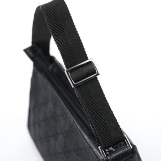 Gucci Black GG Mini Hobo Bag
