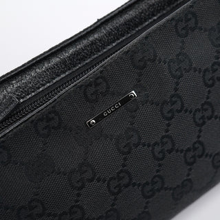 Gucci Black GG Mini Hobo Bag