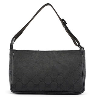 Gucci Black GG Mini Hobo Bag