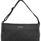 Gucci Black GG Mini Hobo Bag