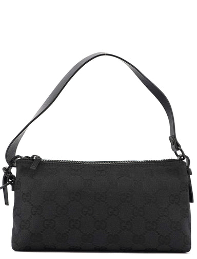 Gucci Black GG Mini Hobo Bag