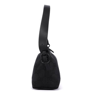 Gucci Black GG Mini Hobo Bag