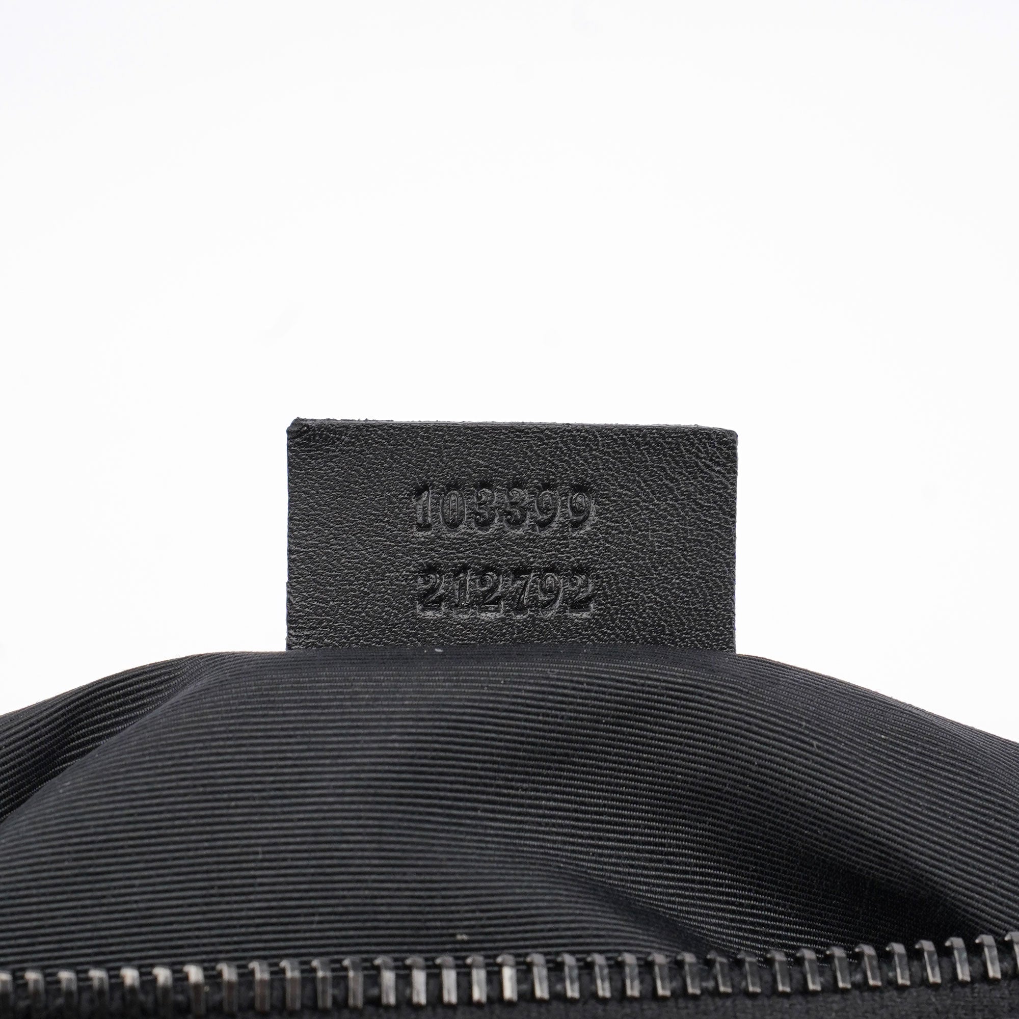 Gucci Black GG Mini Hobo Bag