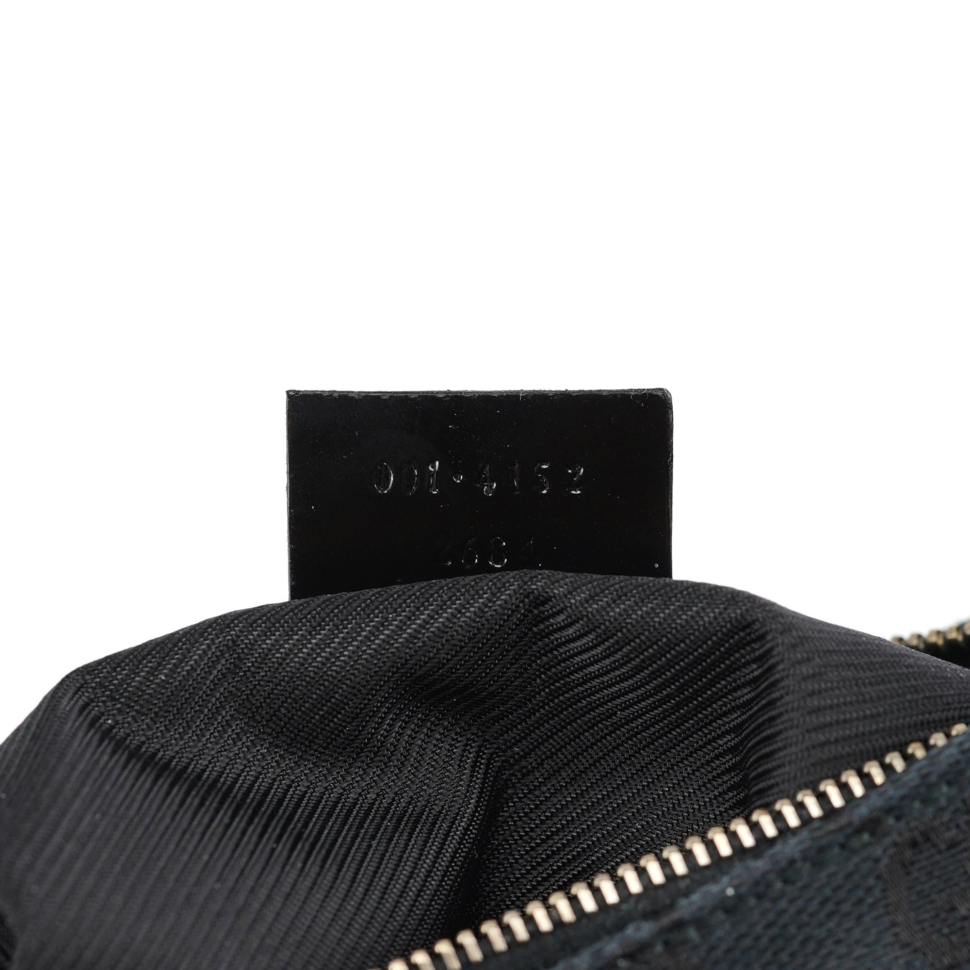 Gucci Black GG Patent Leather Shoulder Bag