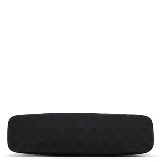 Gucci Black GG Patent Leather Tote Bag