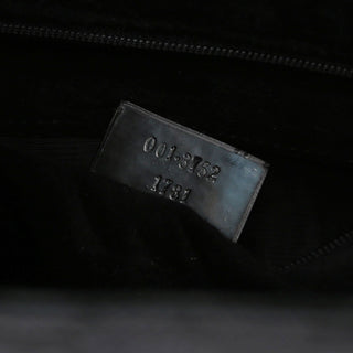 Gucci Black GG Plastic Top Handle Bag