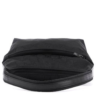 Gucci Black GG Pocket Shoulder Bag