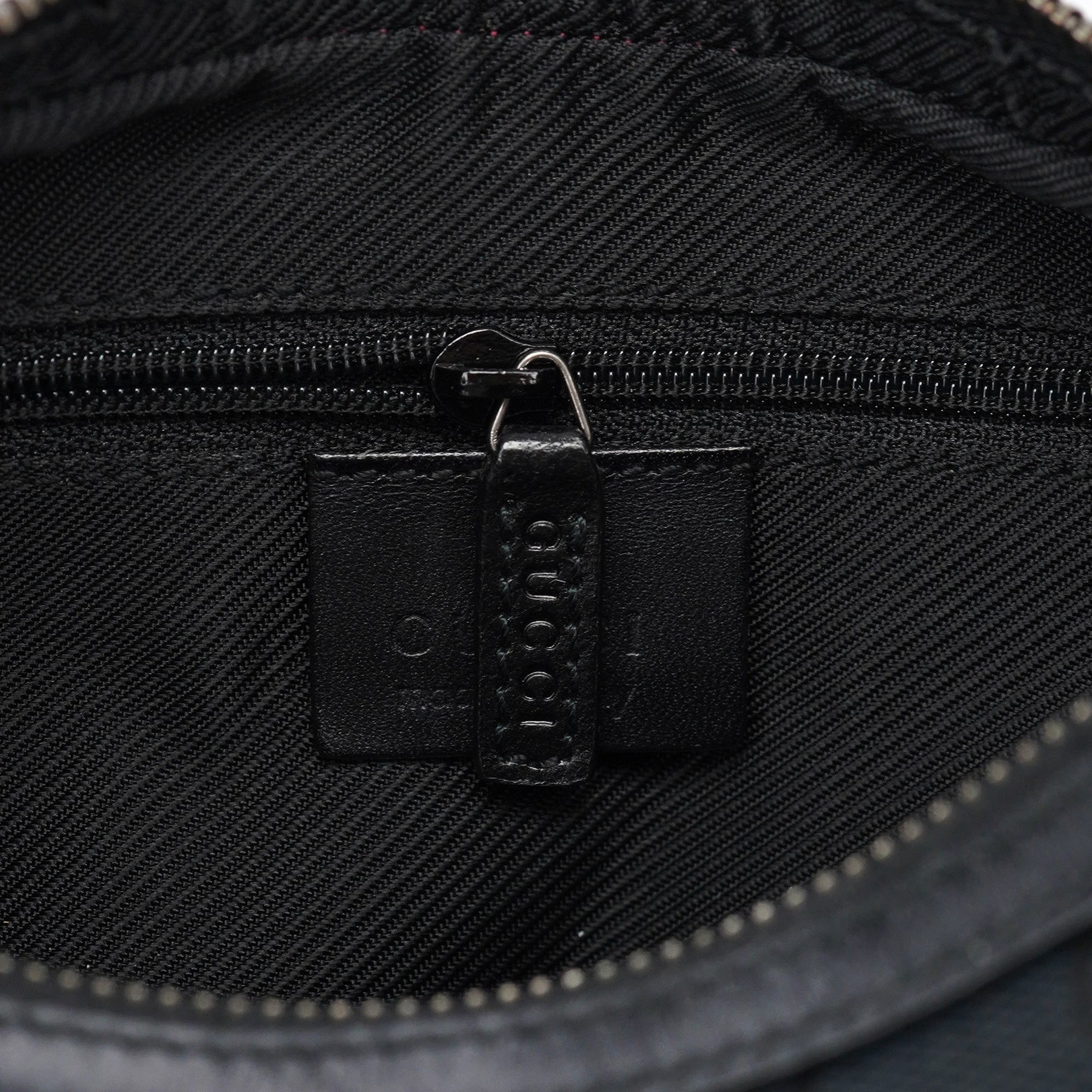 Gucci Black GG Shoulder Bag