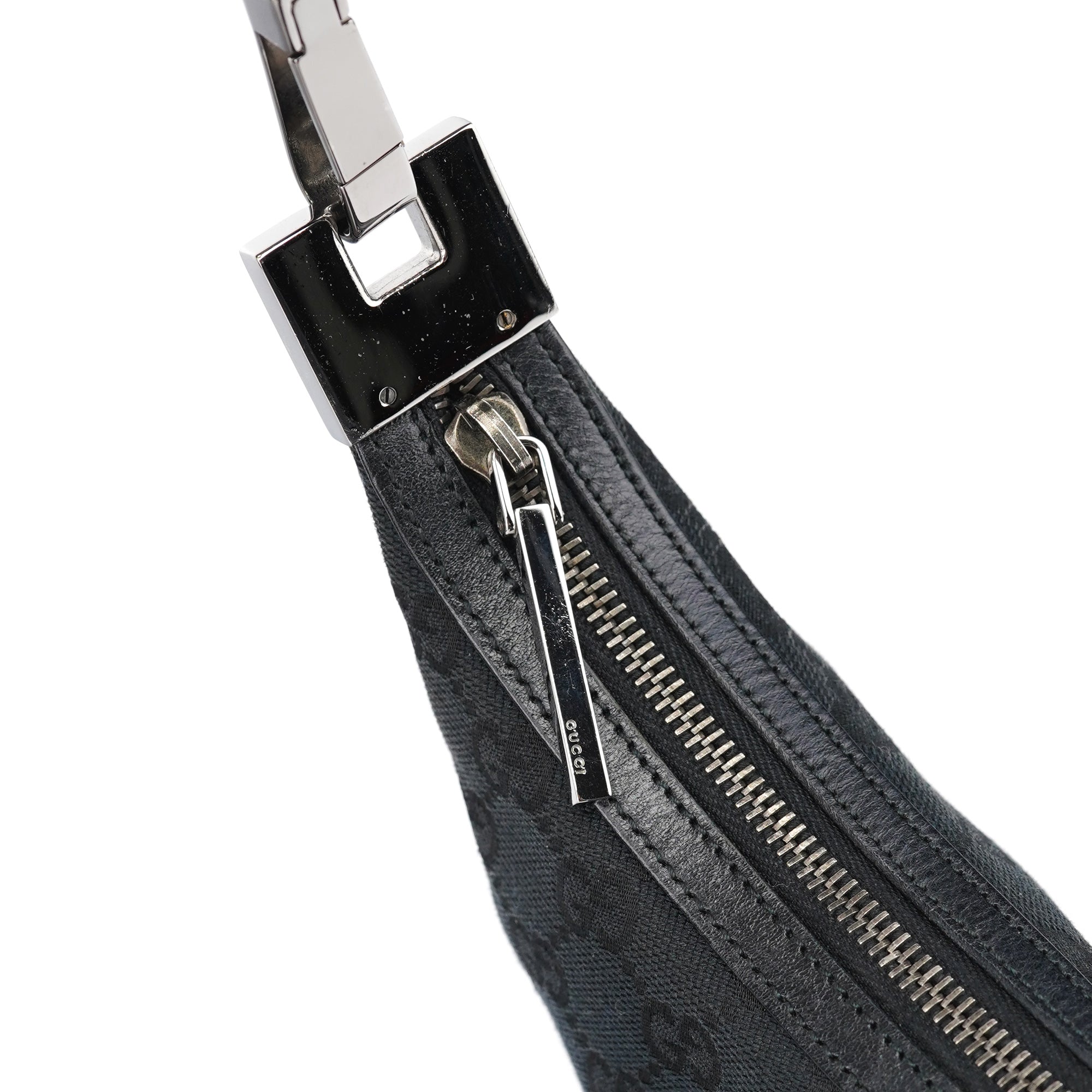 Gucci Black GG Shoulder Bag