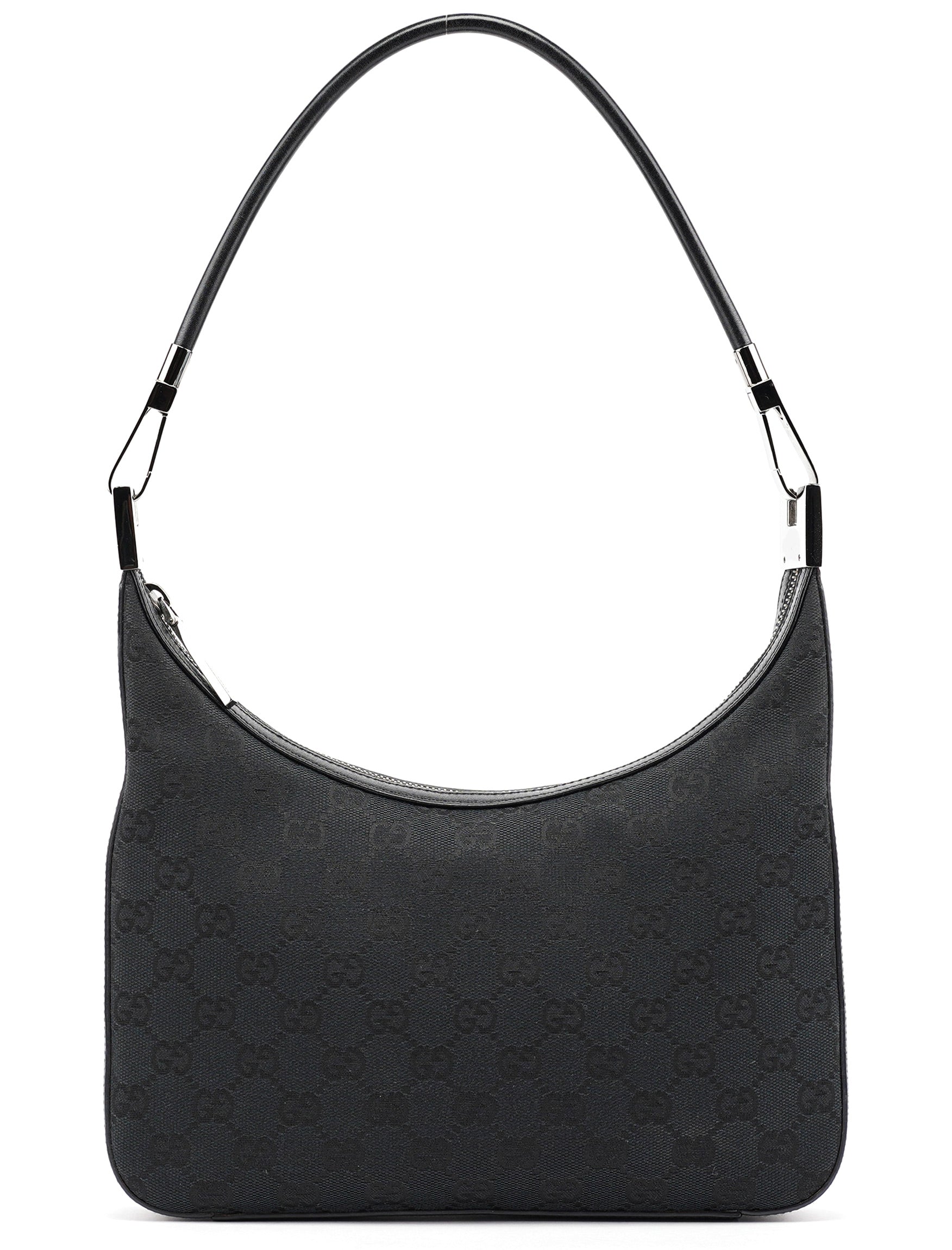Gucci Black GG Shoulder Bag