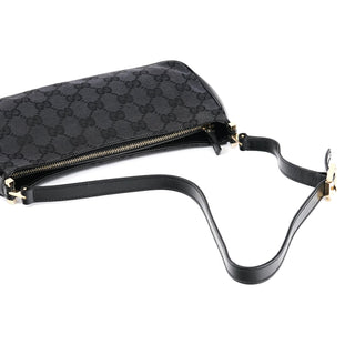 Gucci Black GG Shoulder Bag
