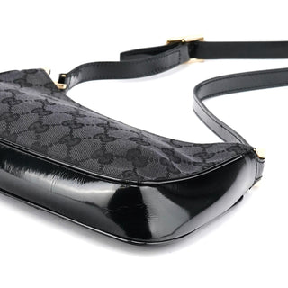 Gucci Black GG Shoulder Bag