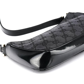Gucci Black GG Shoulder Bag