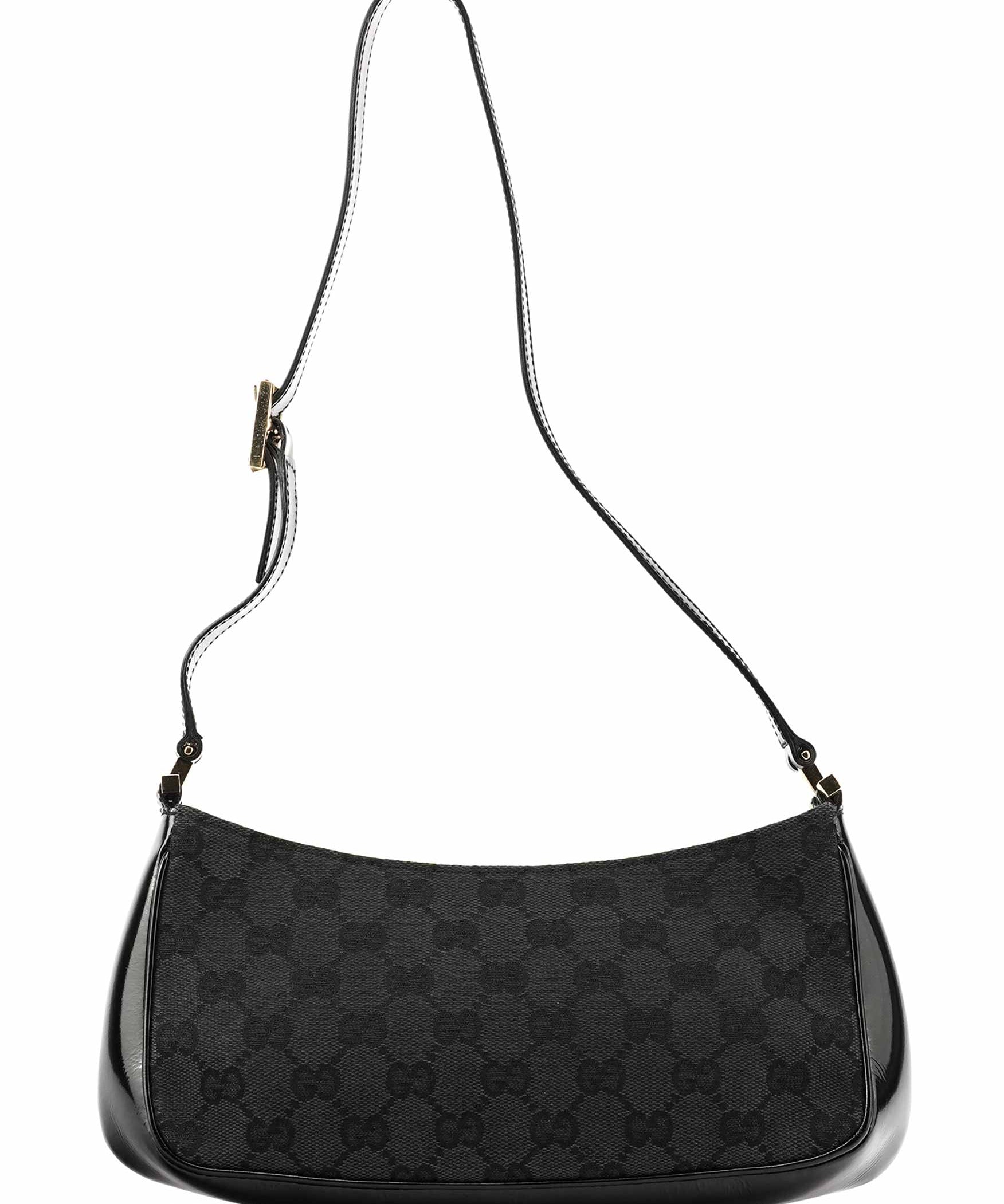 Gucci Black GG Shoulder Bag