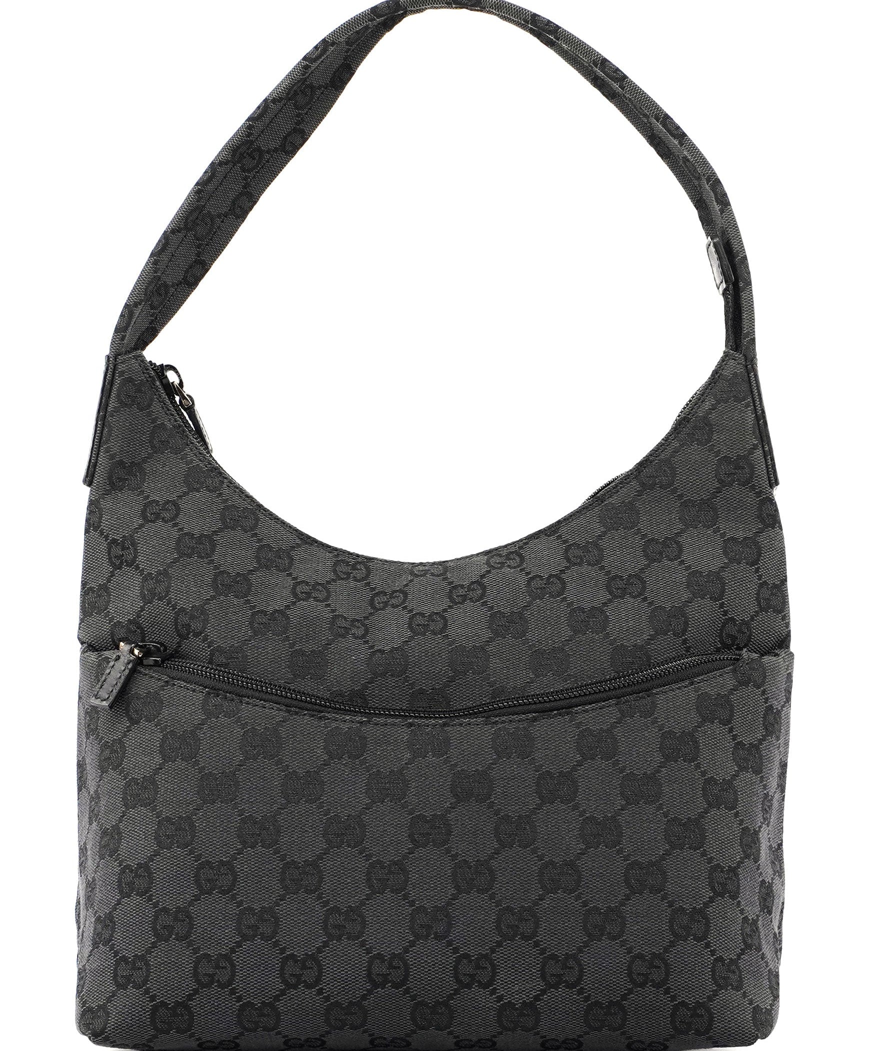 Gucci Black GG Shoulder Bag