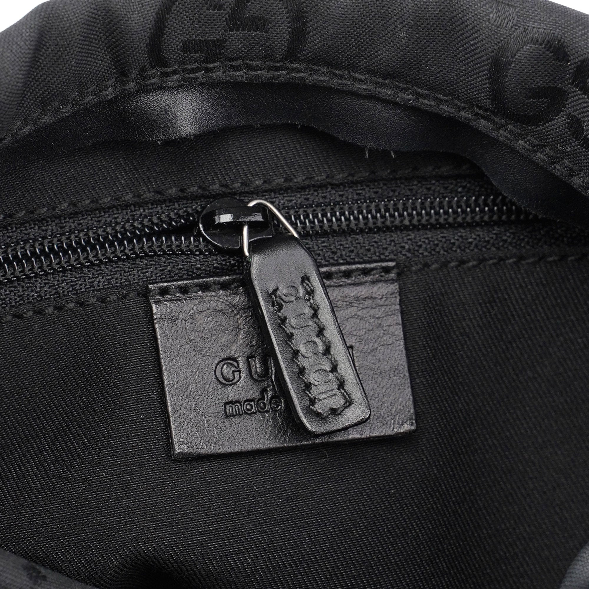 Gucci Black GG Shoulder Bag