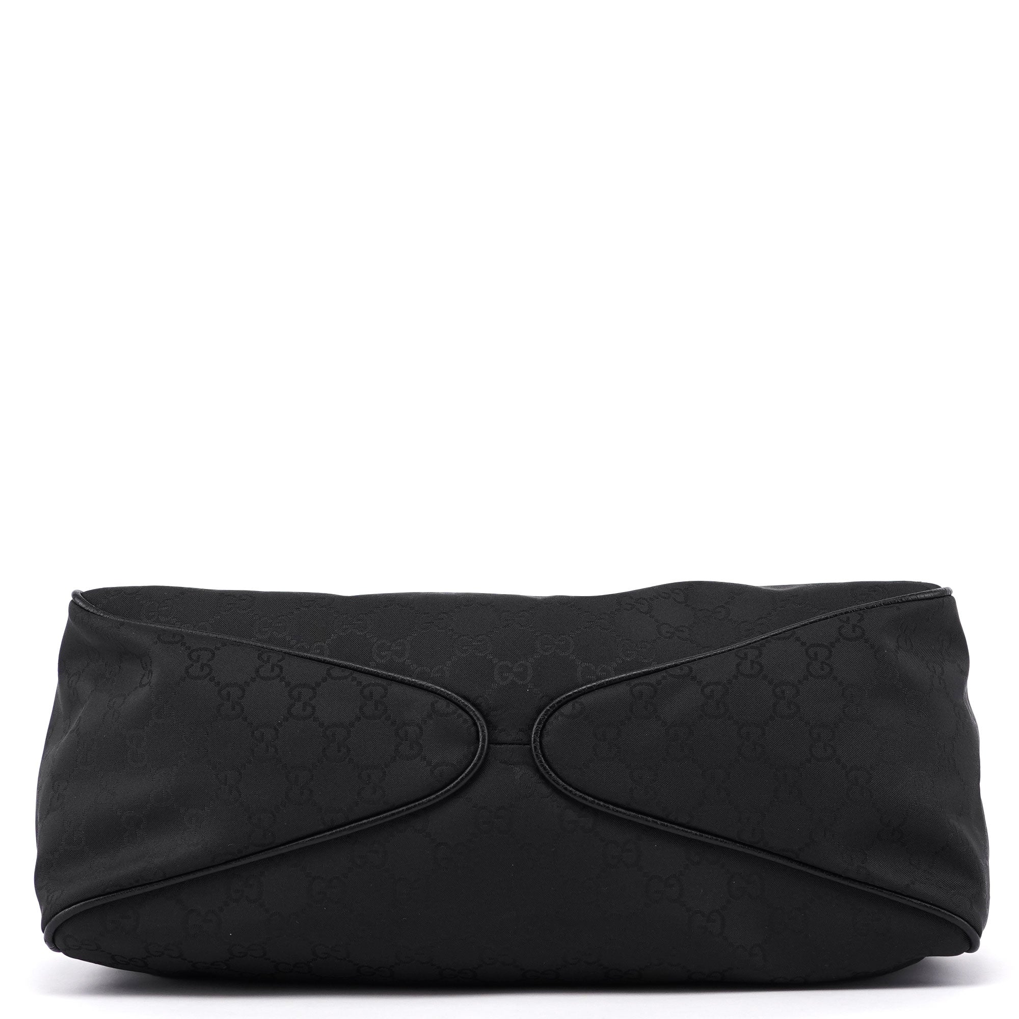 Gucci Sac porté épaule en toile GG noire