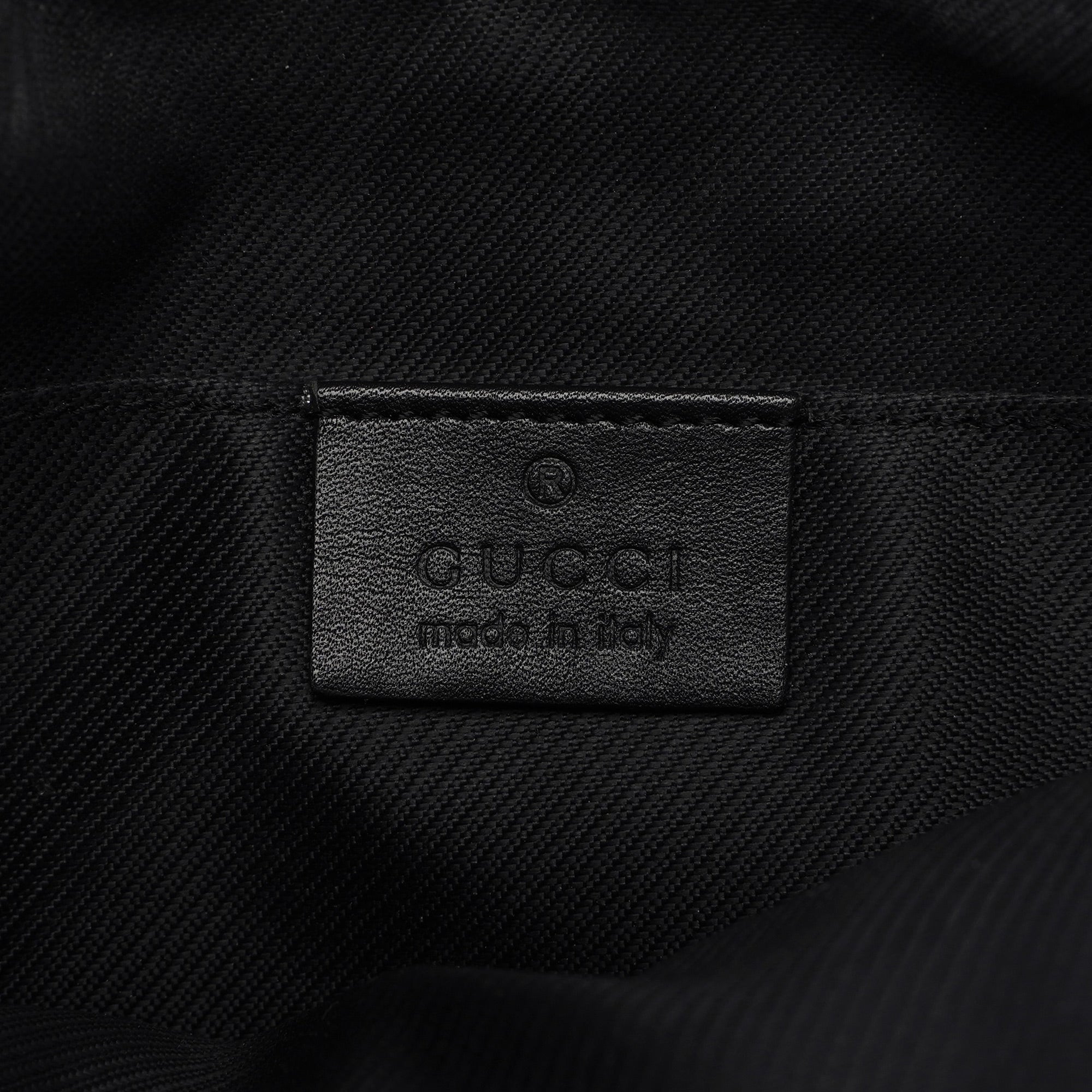 Gucci Black GG Shoulder Bag