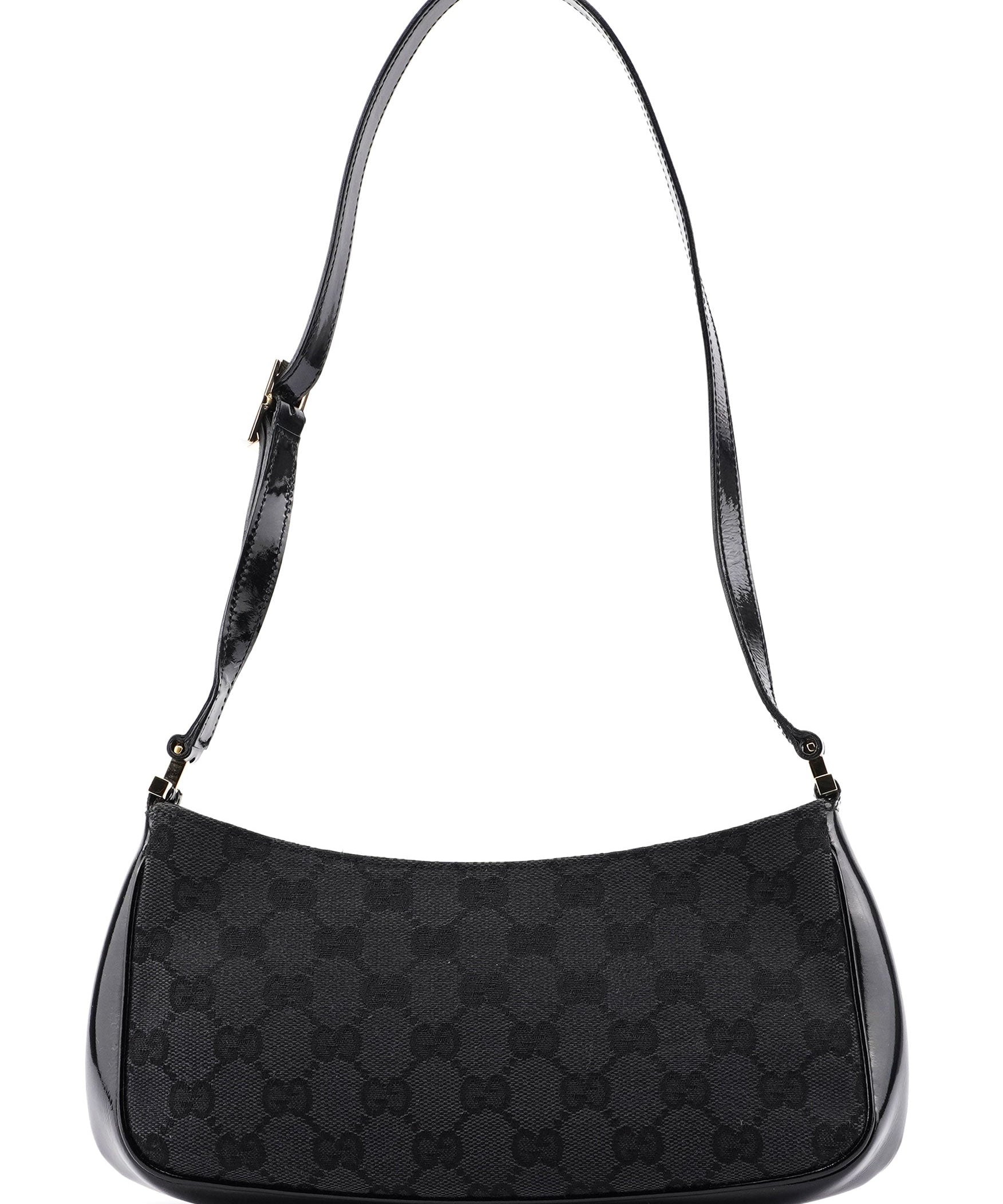 Gucci Black GG Shoulder Bag