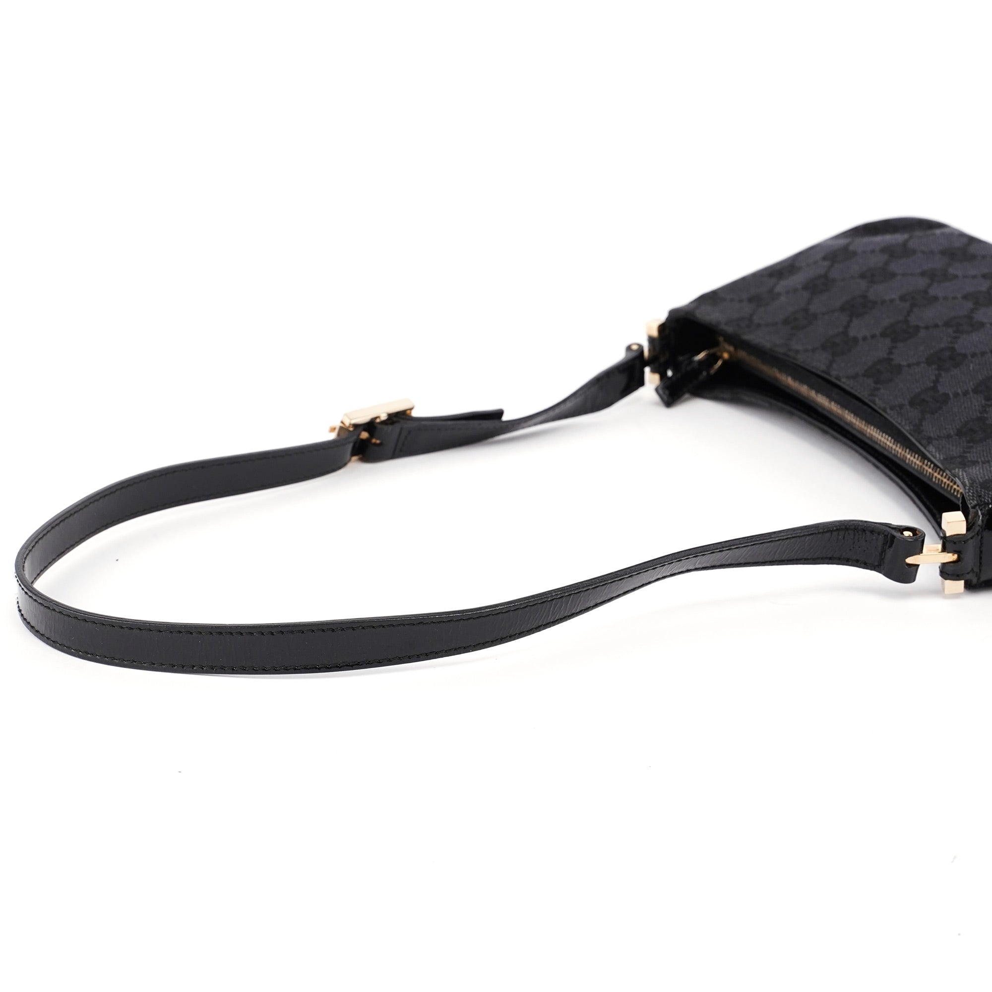 Gucci Black GG Shoulder Bag