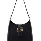 Gucci Black GG Square G Shoulder Bag