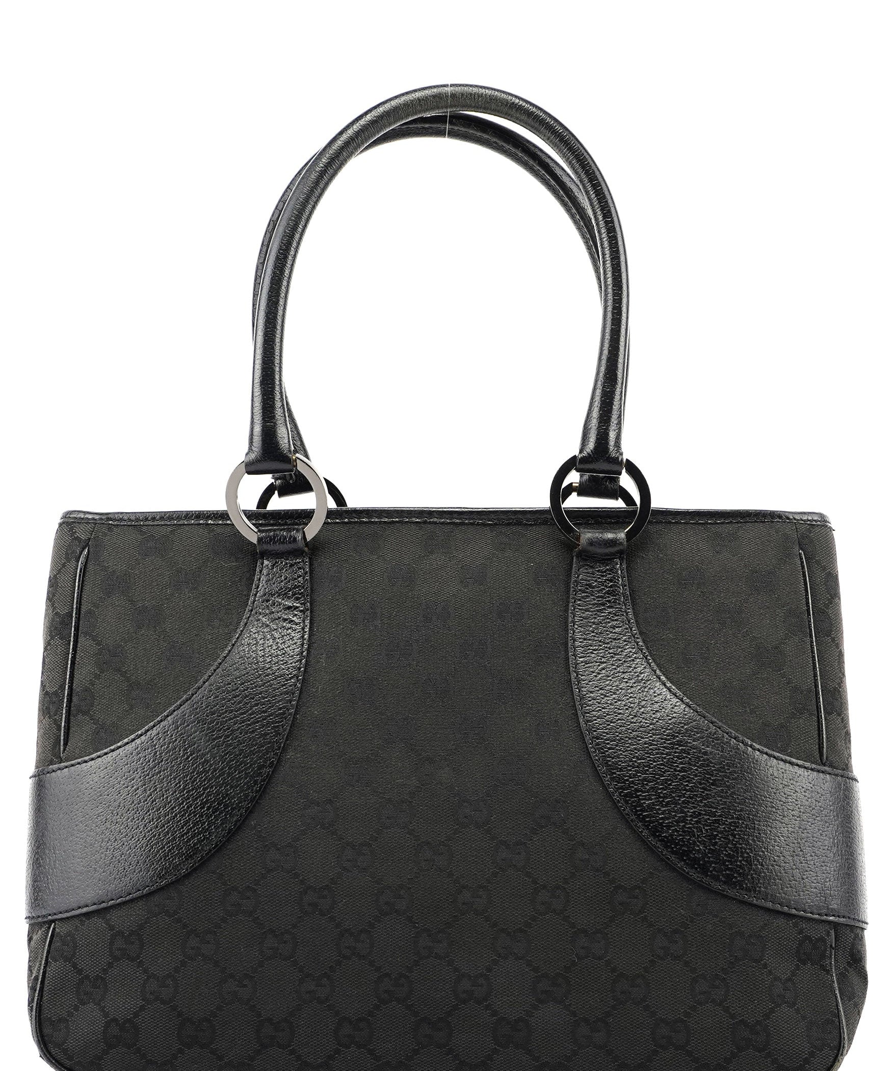 Gucci Black GG Tote Bag