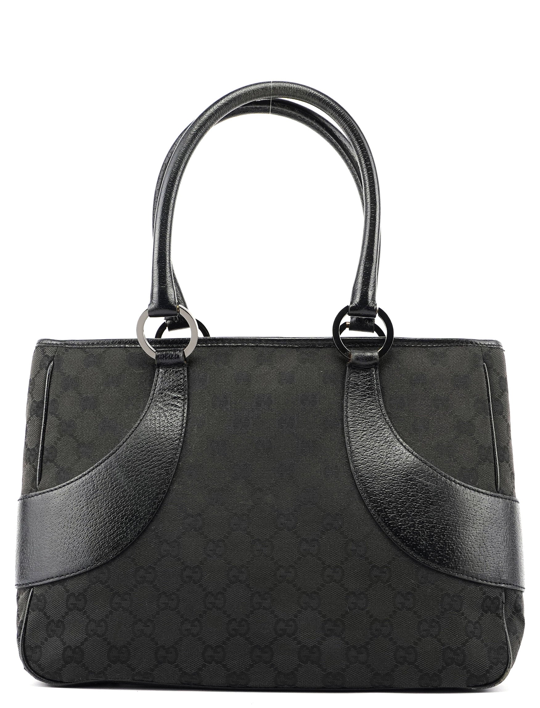 Gucci Black GG Tote Bag