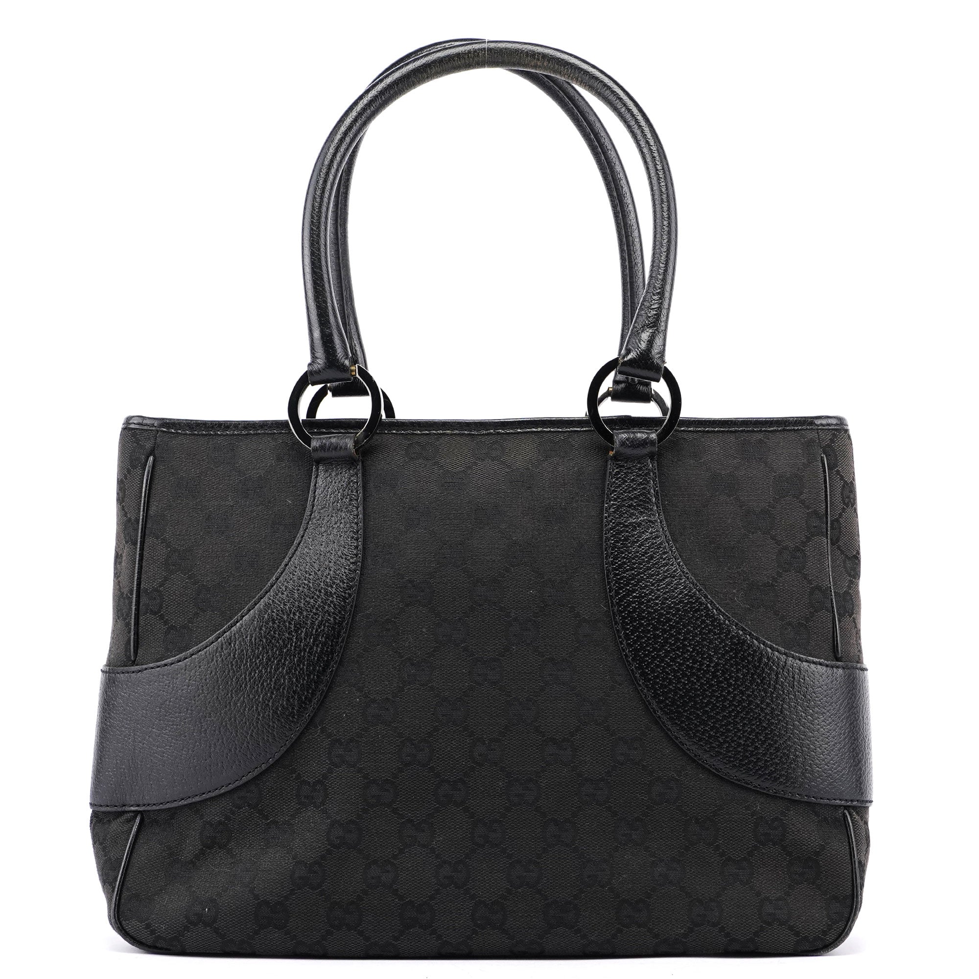 Gucci Black GG Tote Bag